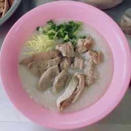 โจ๊กหมู+ตับ+ไส้+กระเพาะ