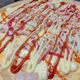 ไข่ ชีส แฮม ปูอัด