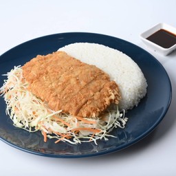 ข้าวหมูทอดทงคัตสึ หมูสันใน เล็ก