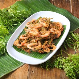 กุ้งทอดใบเล็บครุฑ.