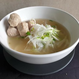 เฝอลูกชิ้นเนื้อ l Beef Balls Pho