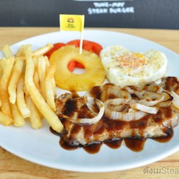 เอ็ดดี้สเต็ก หมู Eddie's steak(pork)