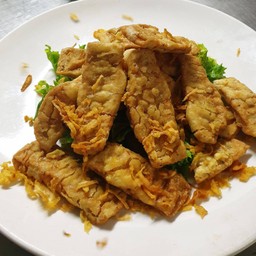 หมูยอพริกไทยดำทอด