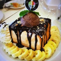 โทสต์กล้วยช้อค..