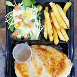 สเต็กไก่บาร์บีคิว