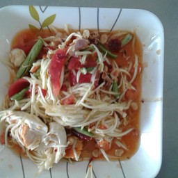 ตำมะม่วงไข่เค็ม