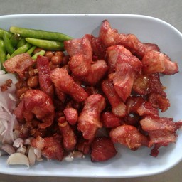 แหนมกระดูกอ่อนทอด