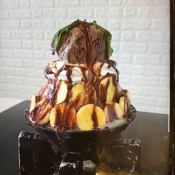 บิงซูช็อคโกแลตกล้วย