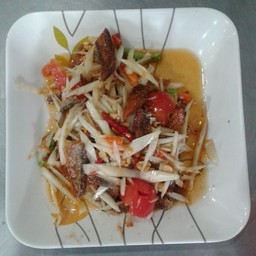 ตำไทยปลากรอบ