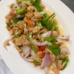 ยำกุ้งแห้ง