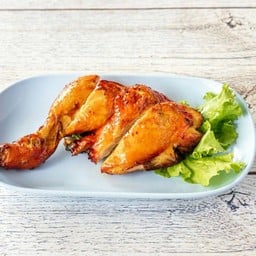 ไก่ย่างนมสดพริกไทยดำ