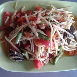 ส้มตำไทยปู