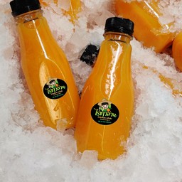 น้ำส้มคั้นสด