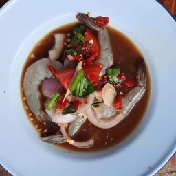 ยำกุ้งสด