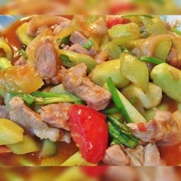 ผัดเปรี้ยวหวาน (ราดข้าว)ต้องกดเลือกเนื้อสัตว์