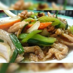 ผัดพริกหยวก (ราดข้าว)ต้องกดเลือกเนื้อสัตว๋