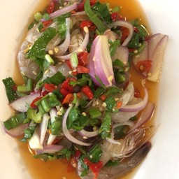 ยำกุ้งสด