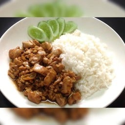 เนื้อสัตว์หวาน (ราดข้าว)ต้องกดเลือกเนื้อสัตว์