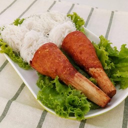 กุ้งพันอ้อย 2 ไม้
