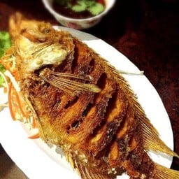 ปลาทับทิมทอกราดพริก