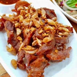 คอหมูทอด