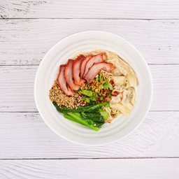 บะหมี่ต้มยำหมูแดง