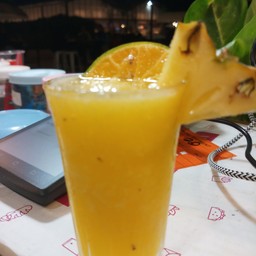 ส้ม+สับปะรดปั่น