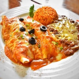 Enchilada plate
