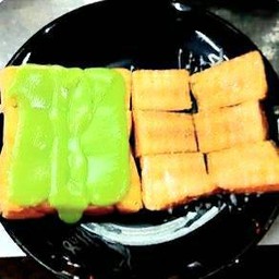 ปิ้งสังขยา+นม