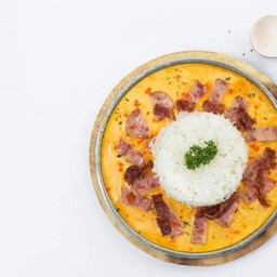 ข้าวไข่ข้นแฮม
