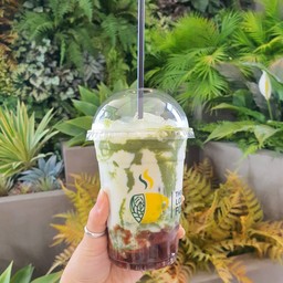 มัชฉะลาเต้ถั่วแดง