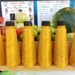 ส้ม เสาวรส สับปะรด ปั่นใส่ขวด