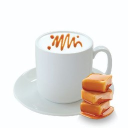 นมคาราเมลร้อน