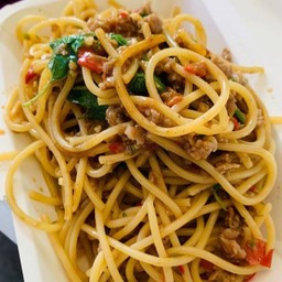 Spaghetti With Beef Basil + 1 Egg