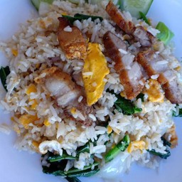 Fried Rice With Crispy Pork