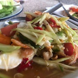 ตำไทยมะม่วงไข่เค็ม