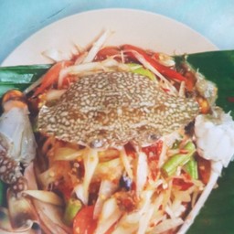 ส้มตำถั่วปูม้า