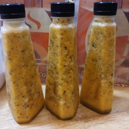 ส้ม เสาวรส ปั่นใส่ขวด