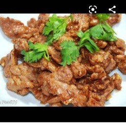 หมุ,ไก่,กุ้ง,หมึก,หมุกรอบ ทอดกระเทียม