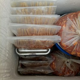 หมูสดเสียบไม้ปลีกส่งหมูปิ้งไม้จิ๋วอมรพันธ์