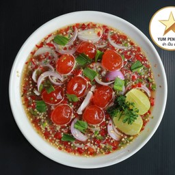 ยำไข่แดงเป็นดาว (เดลิเวอรี่)