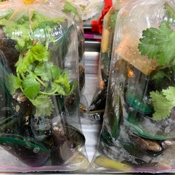 หอยแมลงภู่ลวก