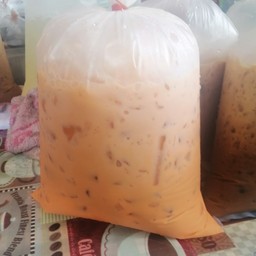 ชานมเข้มข้นหอมชาไทยถุงกระดาษ
