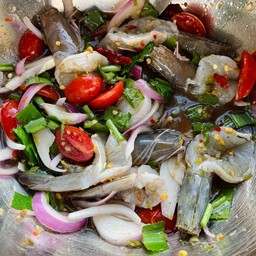 ยำกุ้งสด