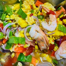 ยำข้าวโพด