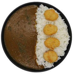 ข้าวแกงกระหรี่นักเก็ตไก่