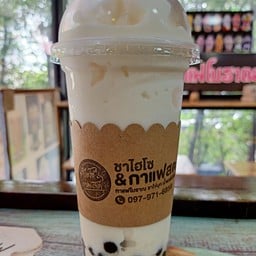 นมสดปั่นไข่มุก