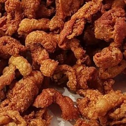 หนังไก่ทอด. ขายดี