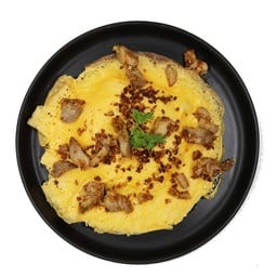 ข้าวไข่ข้นไก่กระเทียม