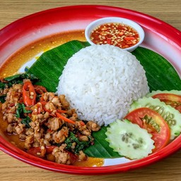 ข้าวราดกะเพราไก่